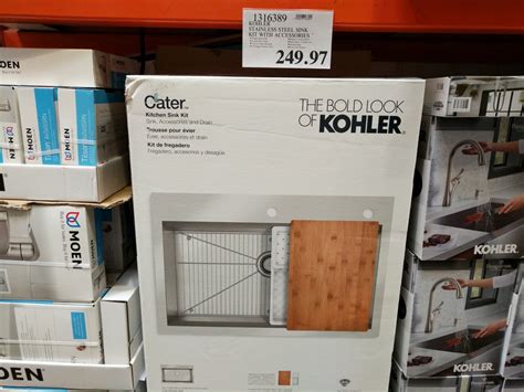 Kohler Stainless Steel Sink Kit with Accessories - Costco97.com