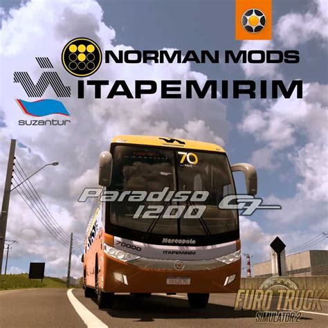 MARCOPOLO PARADISO G7 1200 MULTICHASSIS 1 50 ETS2 ETS2 ATS Mod