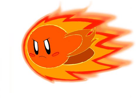 Burning Kirby By Orangecoatsale On Deviantart