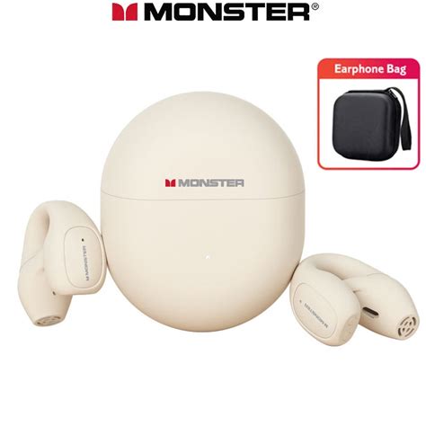 Jual Monster Open Ear 2 Pro Earphone Nirkabel Bluetooth Konduksi Tulang