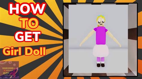 How To Get The “girl Doll Backroom Morph” Roblox Backrooms Morphs Roblox Backrooms Youtube