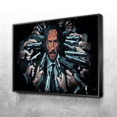 John Wick Canvas Set Legendary Wall Art