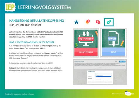 Bureau ICE IEP Instructie Koppeling IEP LVS TOPdossier Pagina 1