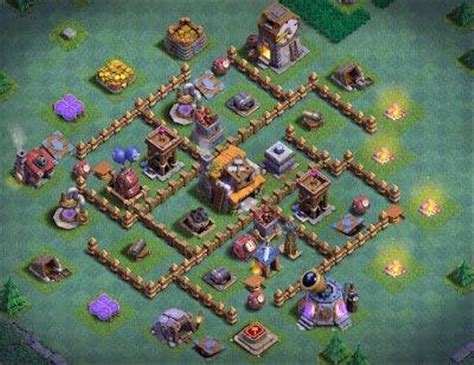 Base Malam Th 5 Terbaik Dalam Game Clash Of Clans