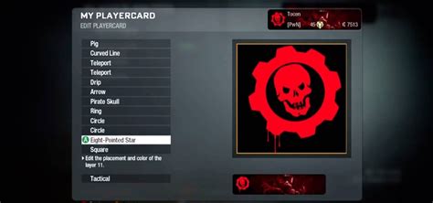 How To Draw The Gears Of War Logo In The Call Of Duty Black Ops Emblem