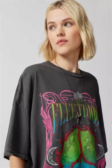 Fleetwood Mac T Shirt Dress Urban Outfitters