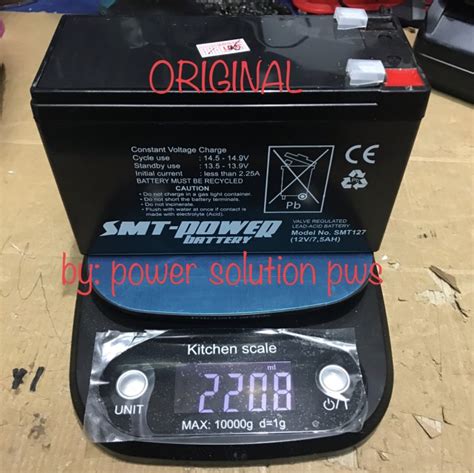 Jual Accu Aki Baterai Battery Kering Smt V Ah Volt Ampere V