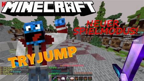 NEUER SPIELMODUS JumpLeague GetDown Minecraft TryJump YouTube