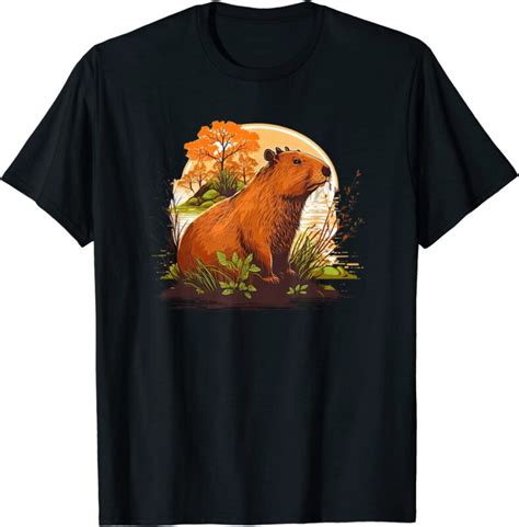 15 Capybara shirt Designs Bundle For Commercial Use, Capybara T-shirt ...