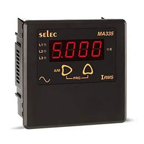 Selec MA335 230V AC Digital Ammeters For Laboratory At Rs 925 Piece In