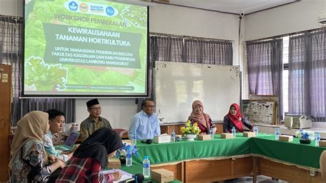 Dorong Wirausaha Mahasiswa Ps Pendidikan Fkip Ulm Biologi Gelar