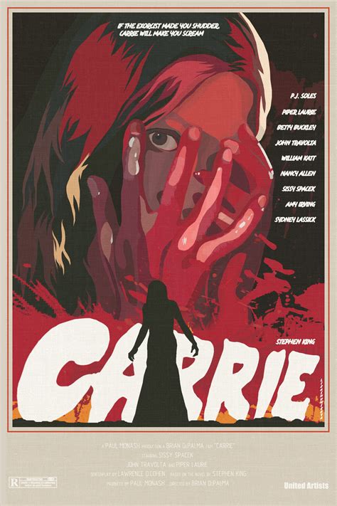 Carrie 1976 Original Movie Poster