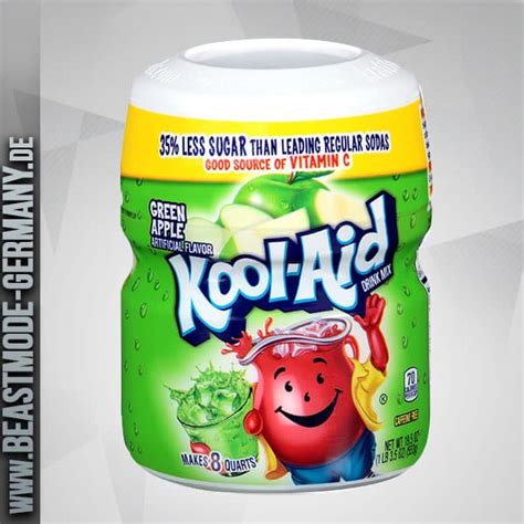 Kool Aid Drink Mix Green Apple 538g Beastmode Germany Shop