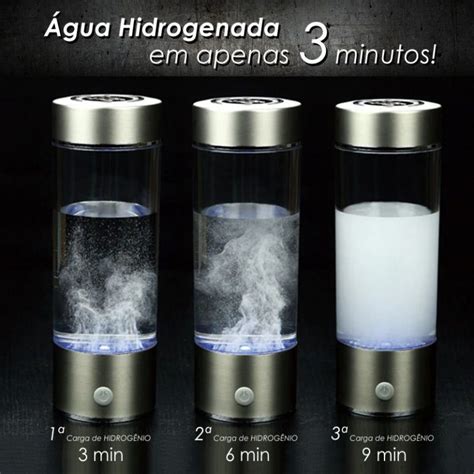 Garrafa Geradora de Hidrogênio HYDROLIFE