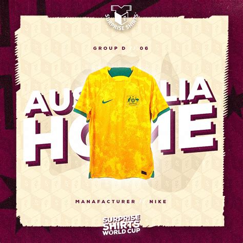 Surprise Shirts on Twitter: "http://SURPRISESHIRTS.CO.UK WORLD CUP 🏆🌍 DAY 6 - AUSTRALIA 🇦🇺 The ...