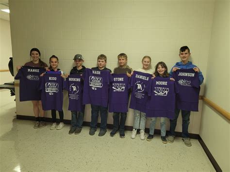 Middle School Students of the Month - Belle Fourche Beacon