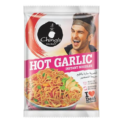 Ching S Secret Hot Garlic Instant Noodles G Online At Best Price