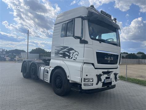 MAN TGX 26 480 6X4 BLS truck tractor for sale Hungary Türje FK34902