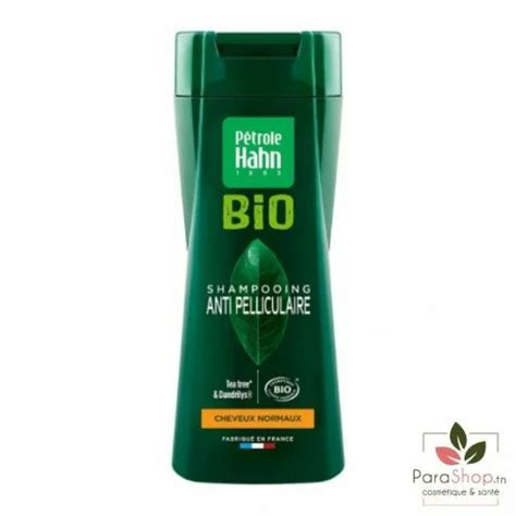 Petrole Hahn Bio Shampooing Anti Pelliculaire Cheveux Normaux Ml