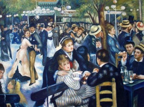 Auguste Renoir, Le Bal du moulin de la galette : tableau de GRANDS ...