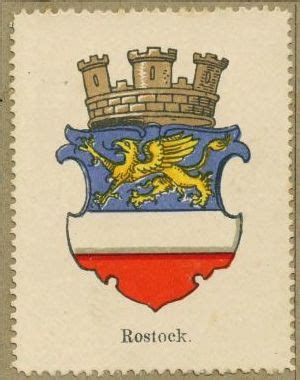 Wappen Von Rostock Coat Of Arms Crest Of Rostock