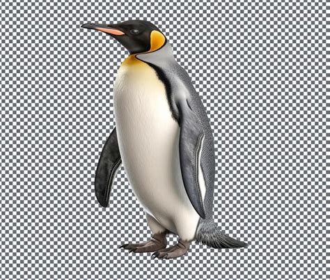 Premium Psd Beautiful Penguin Isolated On Transparent Background