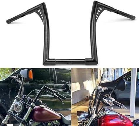 Amazon Wsays Gloss Black Rise Ape Hangers Handlebar