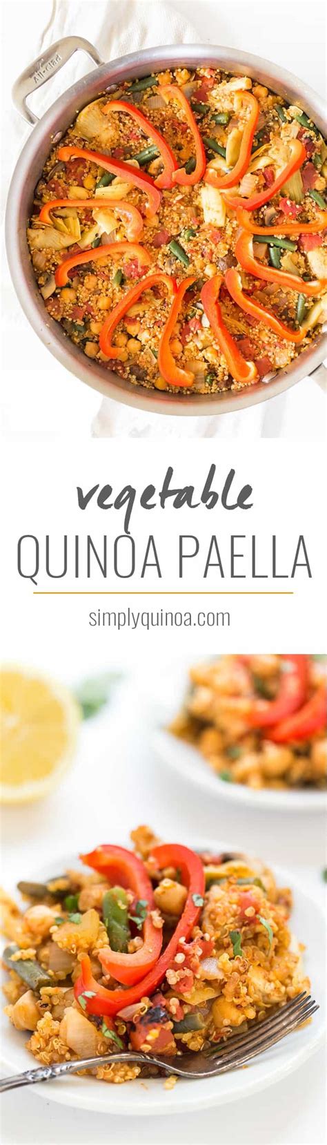 Vegetarian Quinoa Paella