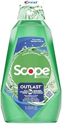 سعر Crest Scope Outlast Mouthwash 1 l فى السعودية بواسطة امازون