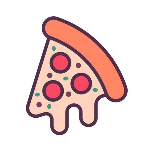 Pizza Victoruler Linear Colour Icon