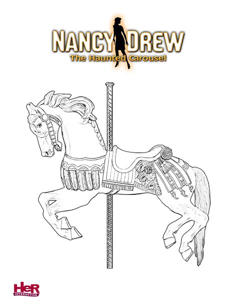 Nancy Drew Coloring Pages