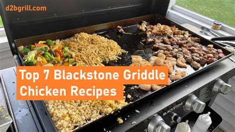 Top 7 Blackstone Griddle Chicken Recipes D2b Grill