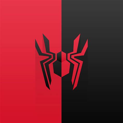 Spider-Man Logo Minimalist 8K Wallpaper