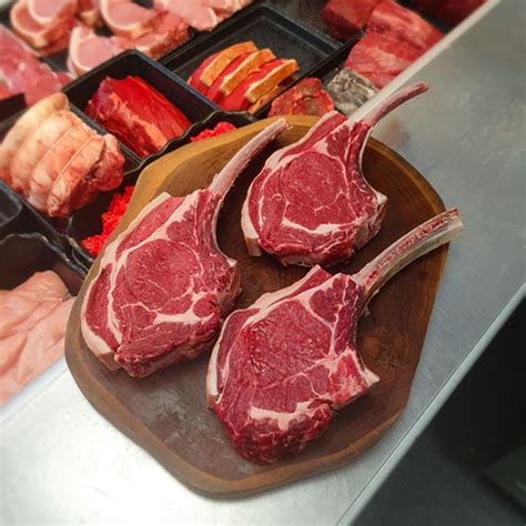 Tomahawk Steak Dales Butchers Locally Farmed Beef Cumbria