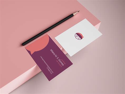 Identidade Visual Milena Gomes Psic Loga On Behance