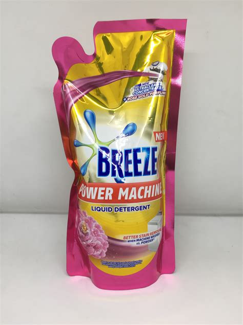 Breeze Power Machine Liquid Detergent 650ml Lazada PH