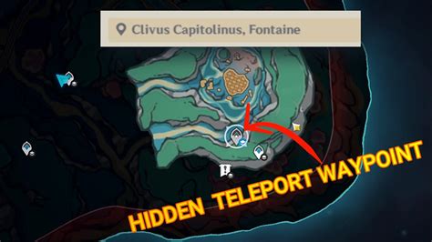 Hidden Teleport Waypoint Location Sea Of Bygone Eras Genshin Impact