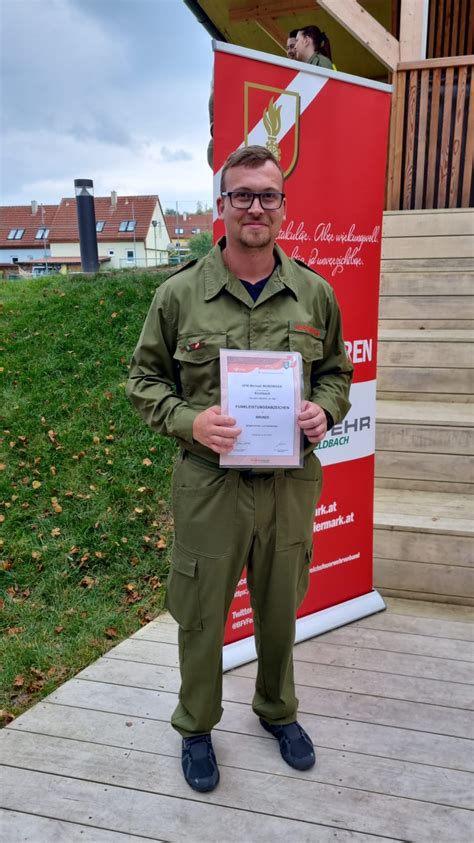 Funk Leistungsabzeichen Bronze Feuerwehr Kirchbach