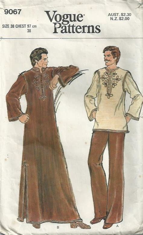 Mens Caftan Sewing Pattern