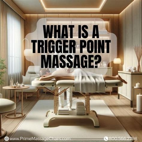 What Is A Trigger Point Massage Essential Therapy Explained Prime Massage Chairs