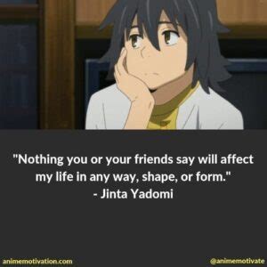 A Collection Of The BEST Anohana Quotes You'll Understand As An Anime Fan