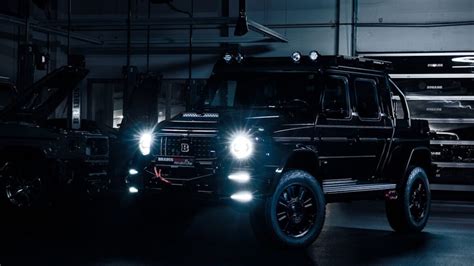 Mercedes Amg G63 Transformed Into A High Performance Pickup By Brabus