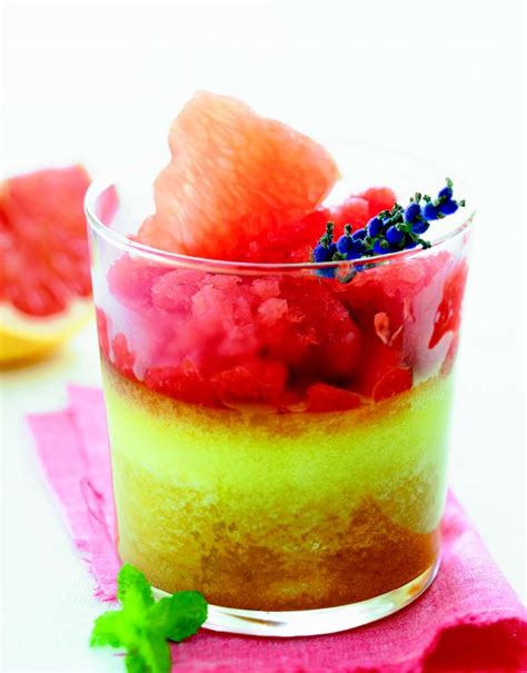 Recette Verrine De Pamplemousse De Floride La Cr Me D Amande Marie