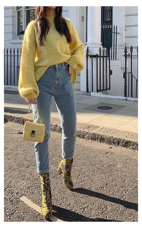 titldadaafbedcf yellow sweater outfit