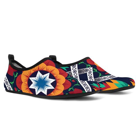 African Kente Aqua Water Shoes Jorjune