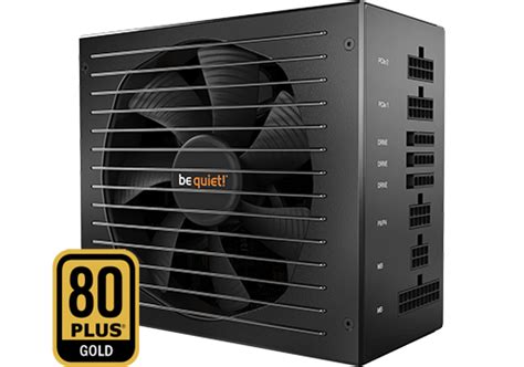 Be Quiet Straight Power Watt Full Modular Gold Psu Power