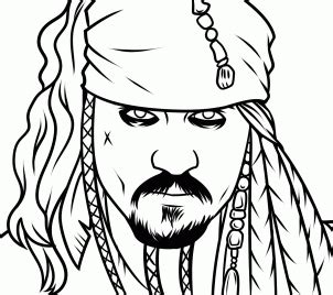 Jack Sparrow Drawing | Free download on ClipArtMag