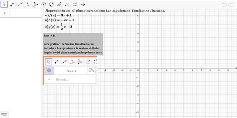 Instrucciones Generales Del Uso De Geogebra Geogebra