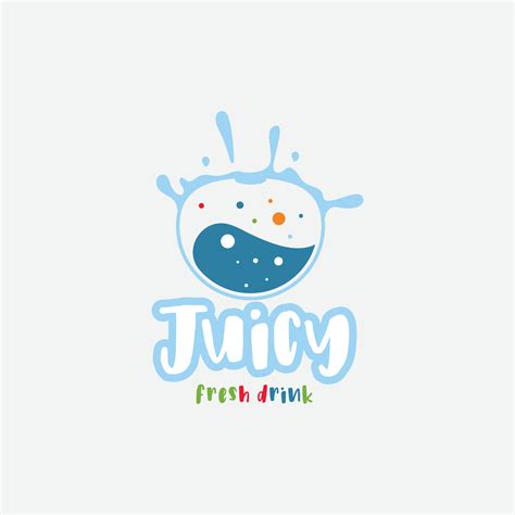 Juice and drink logo design 35349248 Vector Art at Vecteezy