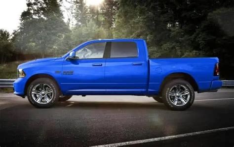 Dodge Ram Hydro Blue A Bold And Stylish Truck For The Adventurous